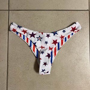 Reversible high waisted bikini bottoms size Small / 4